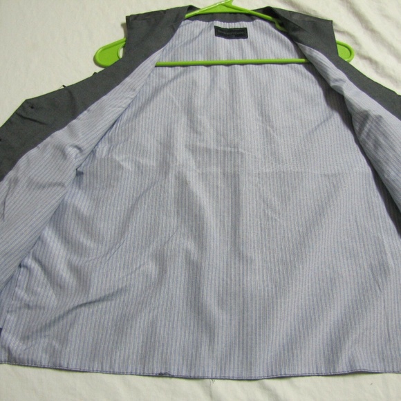 New Sz M Gray Sovereign Code Mens #484 Suit Vest - Picture 7 of 8